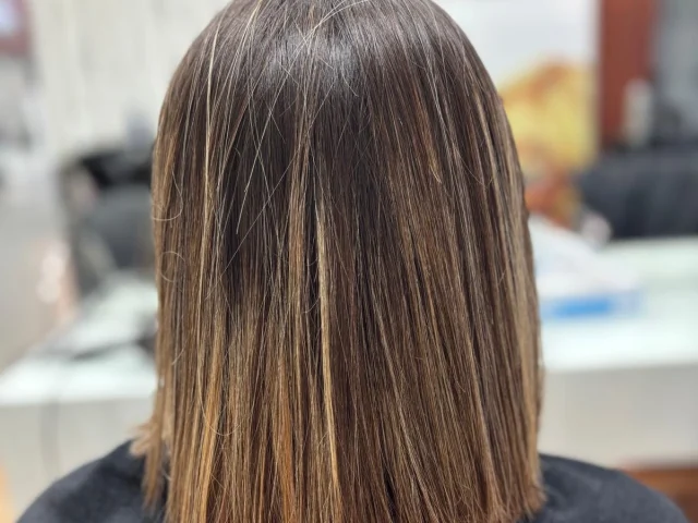 mechas mujer